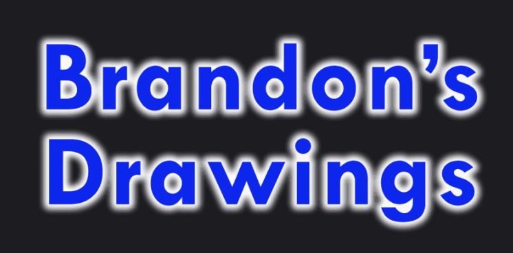 The logo for Brandon's Drawings.