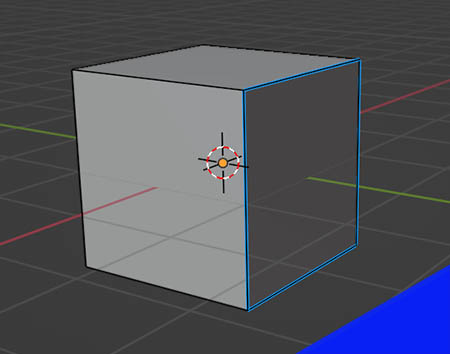 Why are Some Edges Blue in Blender 3D?